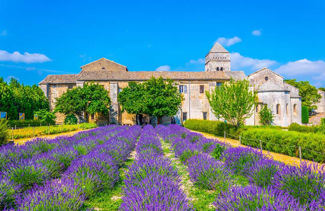Monastery of Saint Paul de Mausole in Saint-Rémy-de-Provence, France