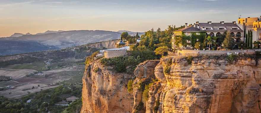 Village of Ronda in Andalusia, Spain 