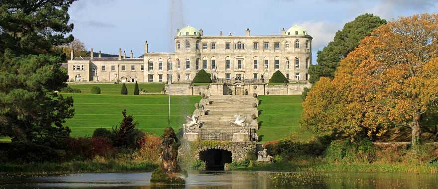 Powerscourt House country estate in Ireland