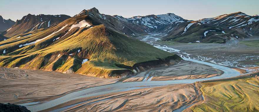 Lava fields of Landmannalaugar, Iceland Lava fields of Landmannalaugar, Iceland