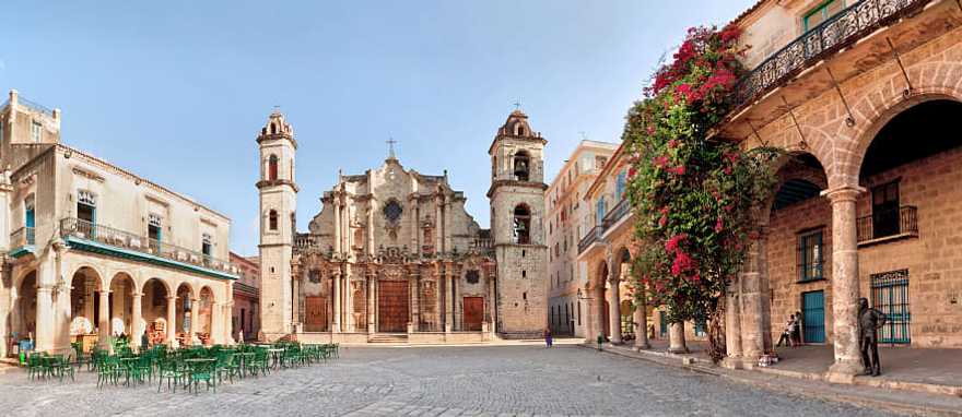 San Cristobal Cathedral in Havana, Cuba