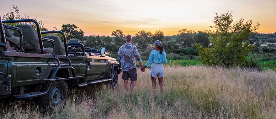 Couple at Hluhluwe-iMfolozi Game Reserve, South Africa