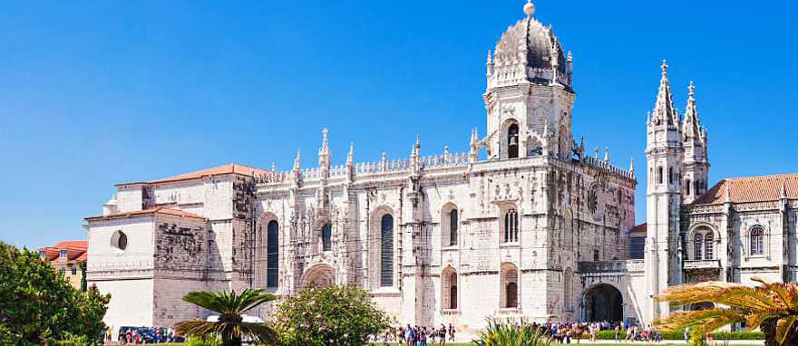Jeronimos Monastery in Lisbon, Portugal.