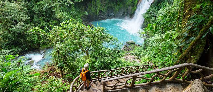 Rio Celeste in Alajuela, Costa Rica Rio Celeste in Alajuela, Costa Rica