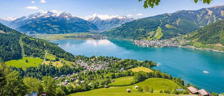 Zell am See, Pinzgau, Austria.