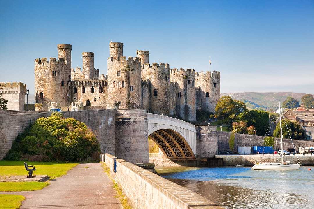 Conwy Castle in Wales