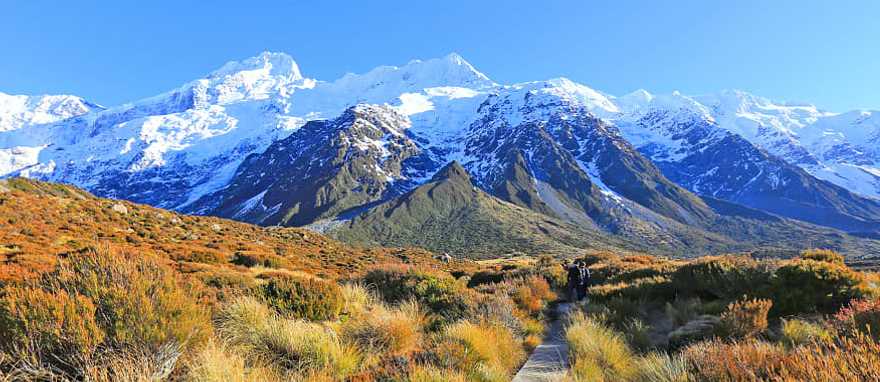 Mt. Cook National Park in New Zealand