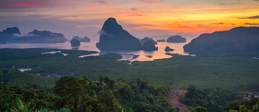 Beautiful Phang Nga Bay in Thailand
