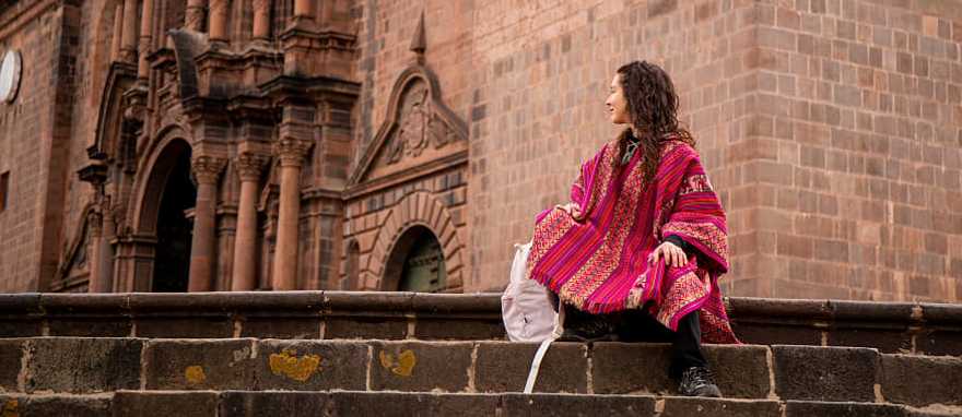 Cusco Cathedral in Plaza Mayor, Peru