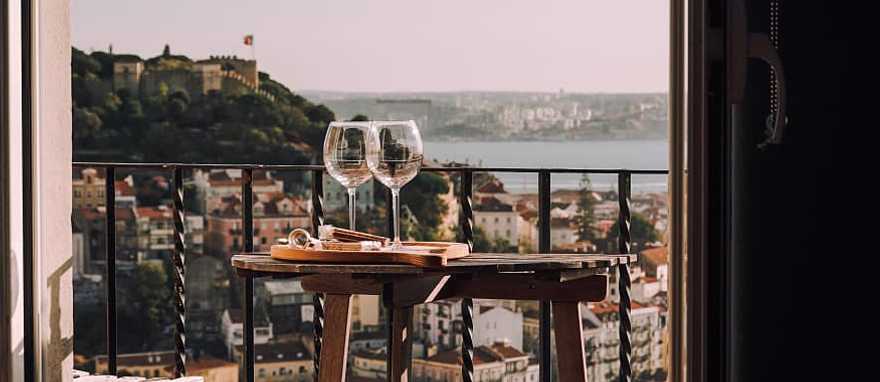 Spend the evening enjoying the romantic scenery of Lisbon, Portugal