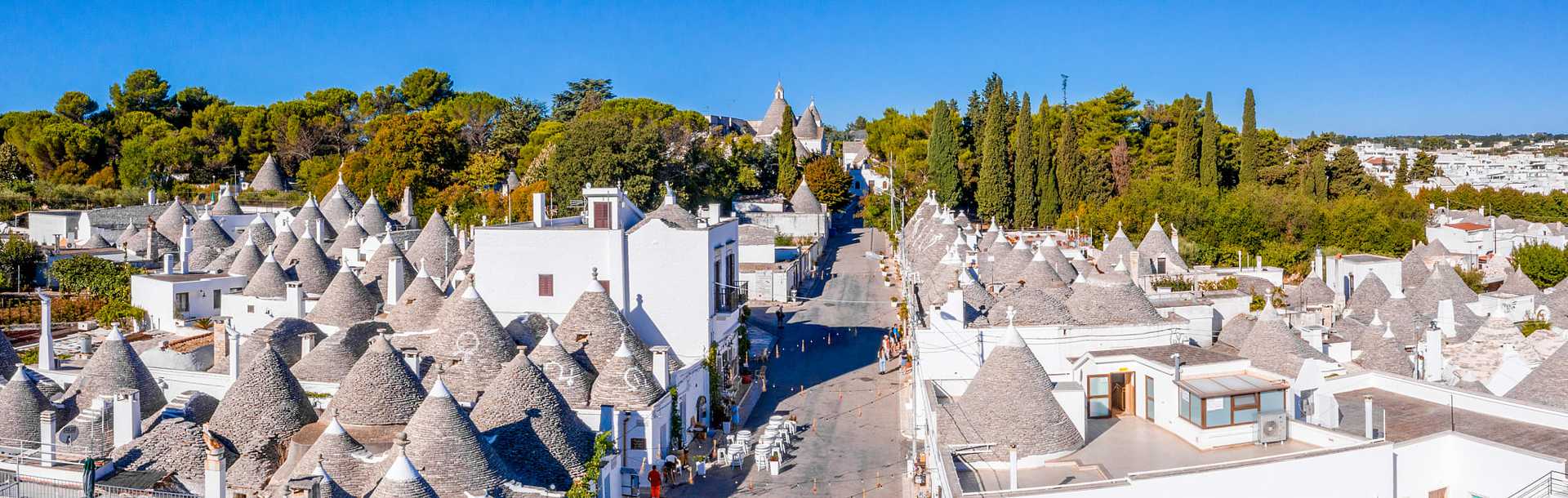 Trulli homes of Alberobello in the southern Italian region of Puglia