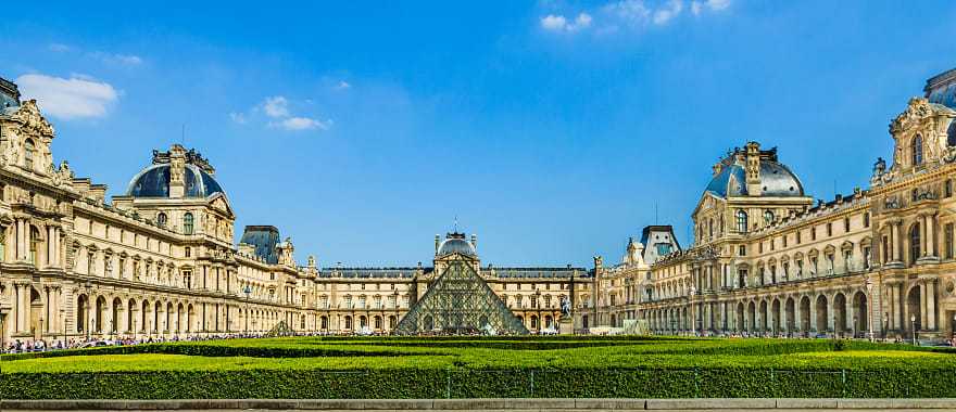 Louvre Museum in Paris, France