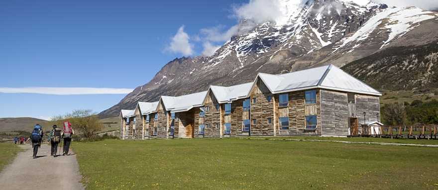 Mountain Huts, Torres del Paine National Park, Chile