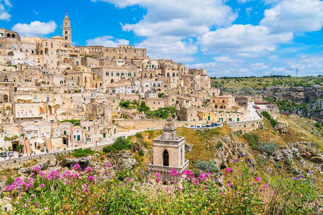 Sassi di Matera District in Italy