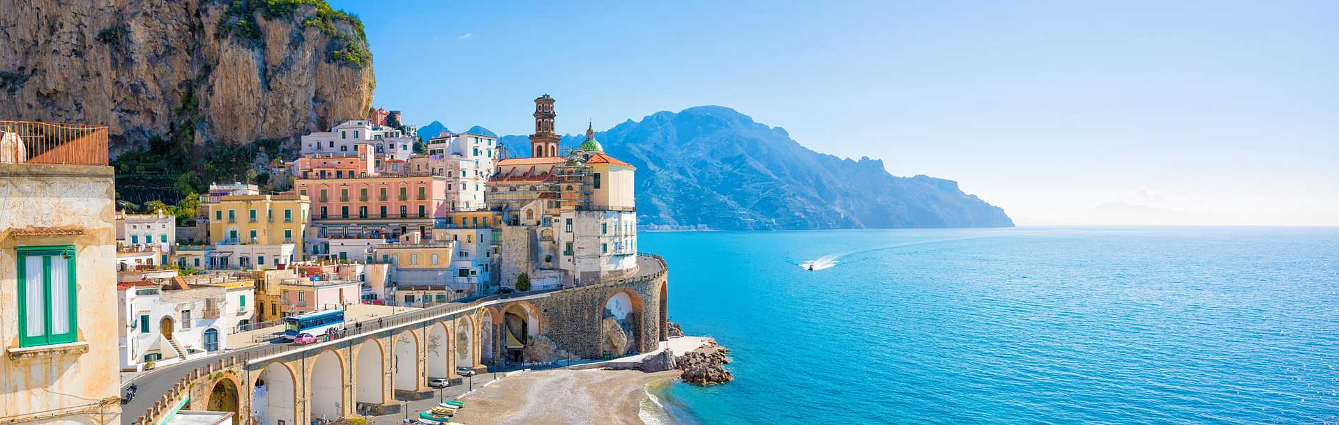 Atrani on the Amalfi Coast, Italy