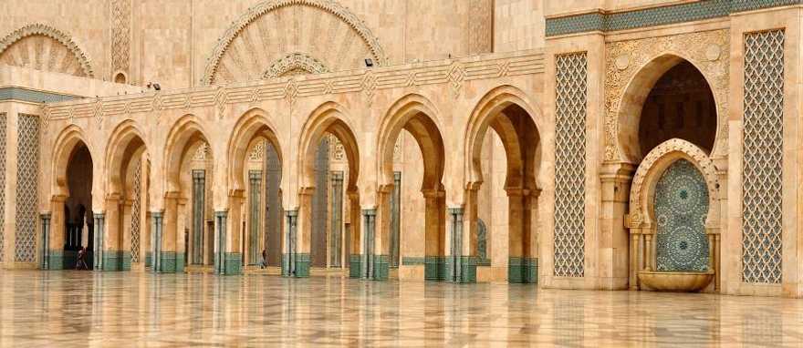 Hassan II Mosque in Casablanca, Morocco