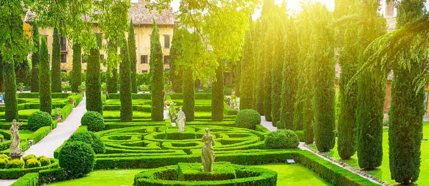 Giusti Garden in Verona, Italy Giusti Garden in Verona, Italy