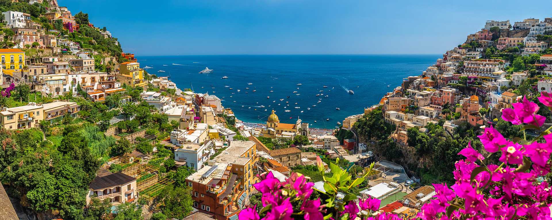 Positano, on Italy's Amalfi Coast