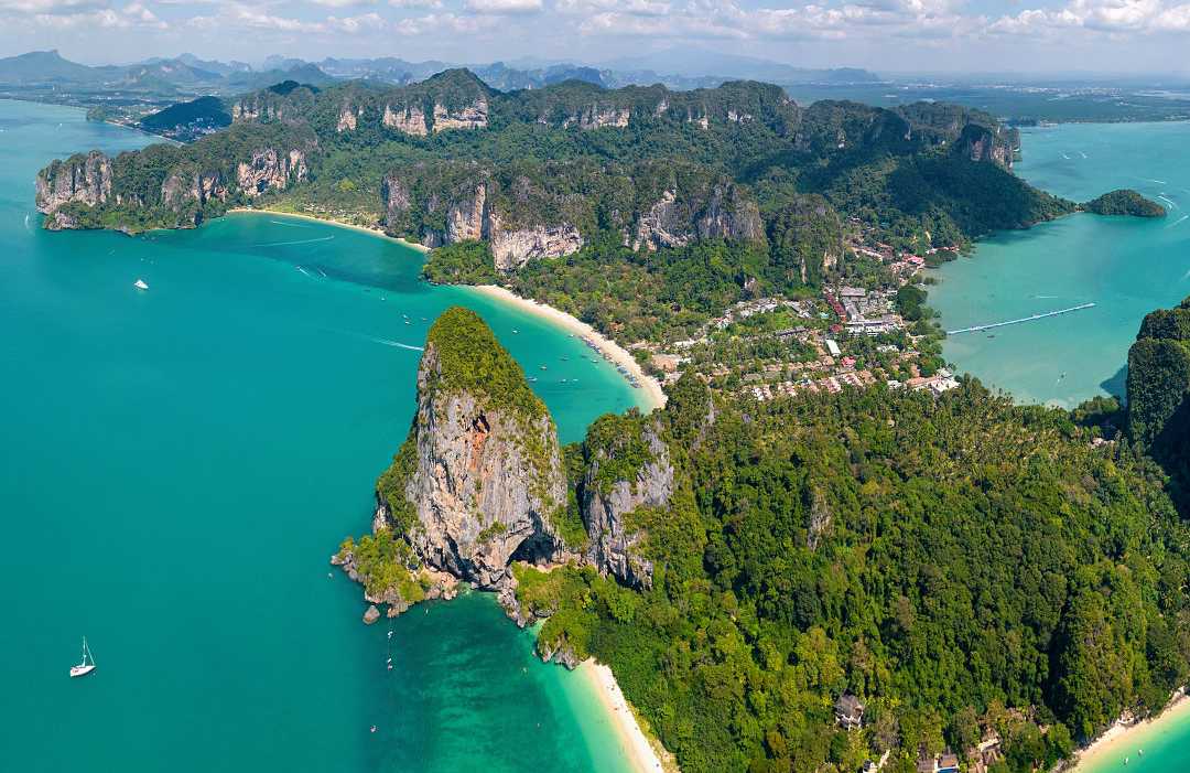 Phra Nang and Railay Beaches in Krabi, Thailand