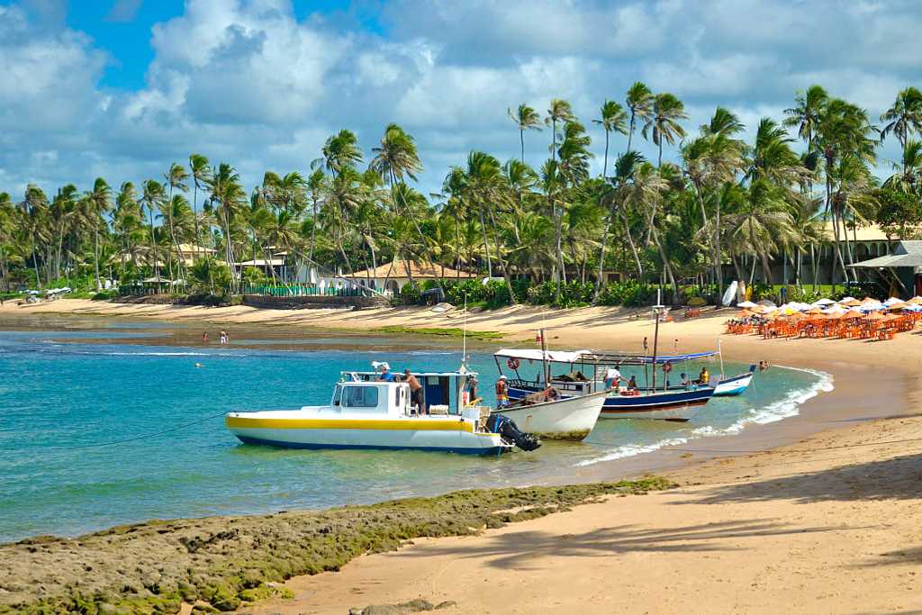 Praia do Forte in Brazil 