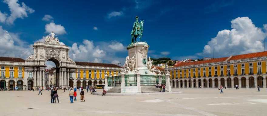 Statue of King Jose in Lisbon, Portugal Statue of King Jose in Lisbon, Portugal