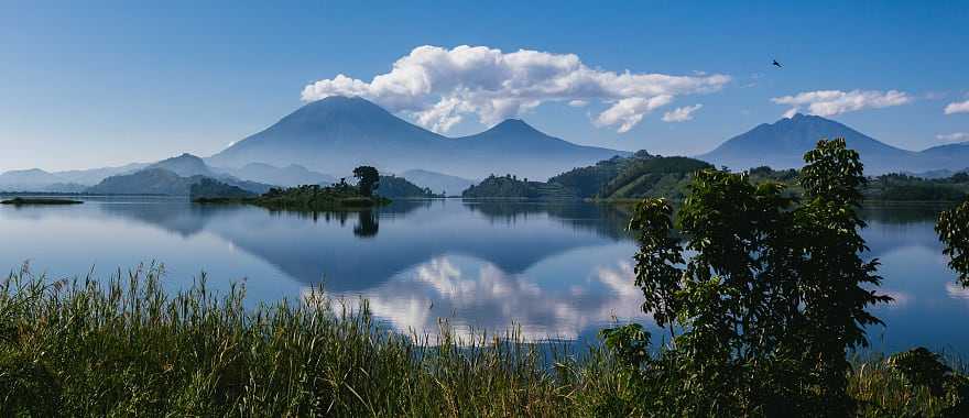 Lake Mutanda in Bwindi Impenetrable National Park