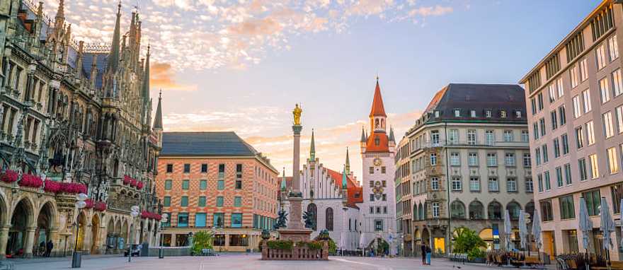 Munich, Germany View of The Old Town Hall in Munich, Germany